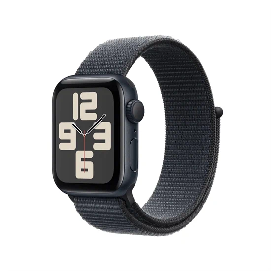 יבואן רשמי-שעון חכם Apple Watch SE 2nd Gen 2024 44mm Aluminum Case Textile Sport Loop GPS