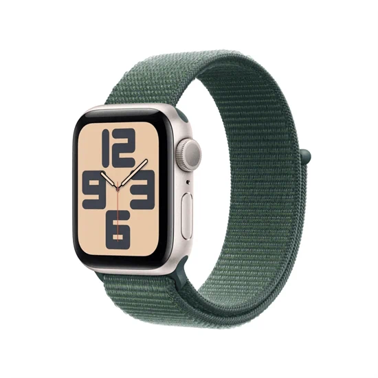יבואן רשמי-שעון חכם Apple Watch SE 2nd Gen 2024 40mm Aluminum Case Textile Sport Loop GPS