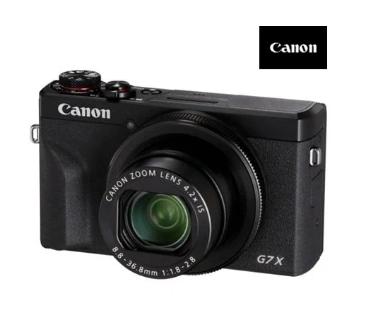 יבואן רשמי-מצלמה ‏קומפקטית Canon PowerShot G7 X Mark III