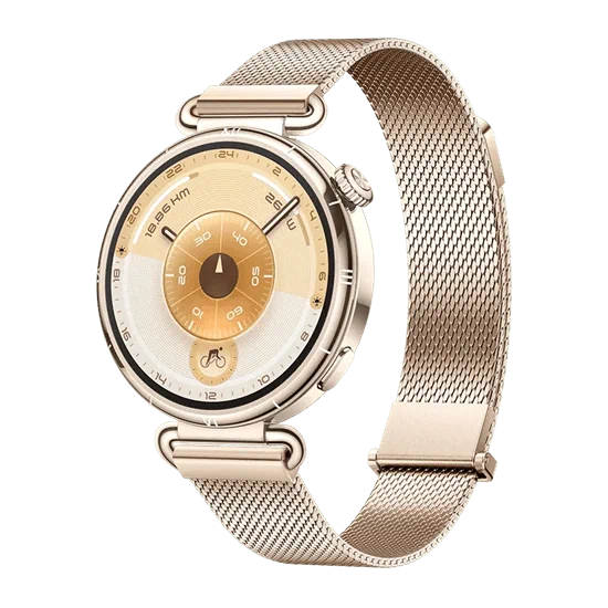 יבואן רשמי-שעון חכם Huawei Watch GT 6 41mm Gold Milanese Strap Strap​