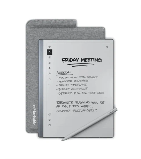 מחברת דיגיטלית Remarkable 2 10.3" with Marker Plus Pen and Folio