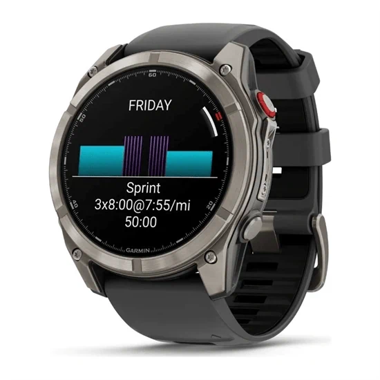 יבואן רשמי-‏שעון ספורט Garmin Fenix 8 Pro AMOLED Sapphire 47mm 010-03198-11H