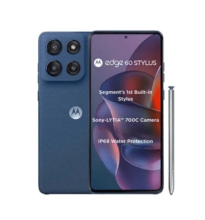טלפון סלולרי Motorola Edge 60 Stylus 5G 6.7" 256GB 8GB RAM גלובלי