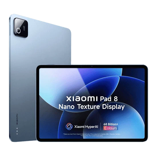 טאבלט Xiaomi Pad 8 11.2" 256GB 12Ram Wi-Fi Nano-Texture Glass גלובלי