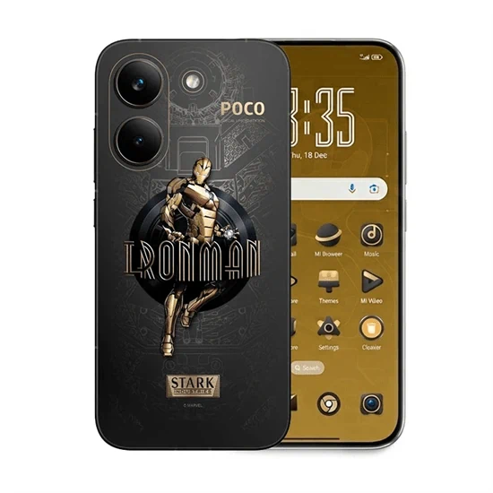 טלפון סלולרי Xiaomi Poco X8 Pro 5G 6.6" IRON MAN EDITION 256GB 12GB RAM גלובלי