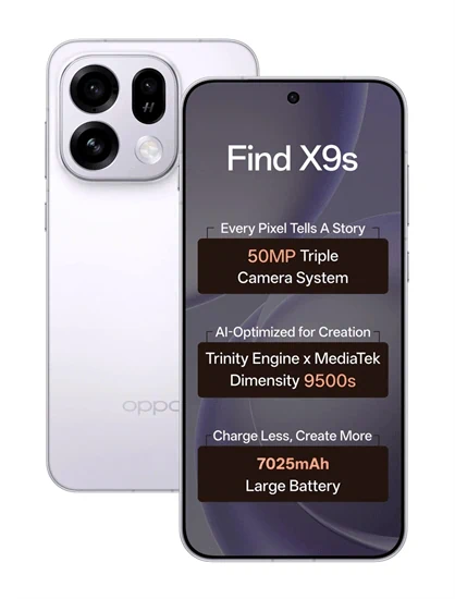 טלפון סלולרי Oppo Find X9S 5G 6.6" 512GB 12GB RAM גלובלי