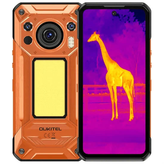 טלפון סלולרי Oukitel WP500 Ultra Thermal 5G 6.8" 1TB 12GB RAM קשיח גלובלי