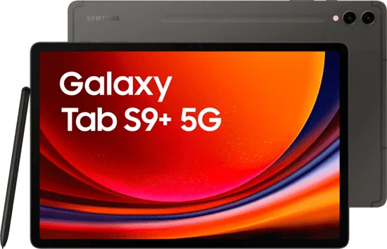 יבואן רשמי-טאבלט Samsung Galaxy Tab S9 Plus 12.4" SM-X816 256GB 12Ram 5G With S-Pen