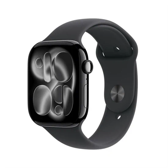יבואן רשמי-שעון חכם Apple Watch Series 11 46mm Aluminum Case Rubber Sport Band GPS