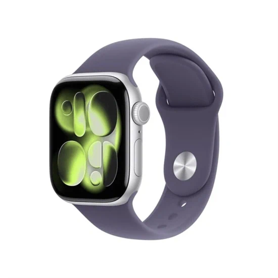 יבואן רשמי-שעון חכם Apple Watch Series 11 42mm Aluminum Case Rubber Sport Band GPS + Cellular