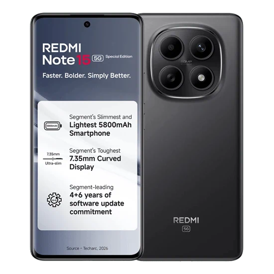 טלפון סלולרי Xiaomi Redmi Note 15 SE 6.8" 5G 256GB 8GB RAM גלובלי