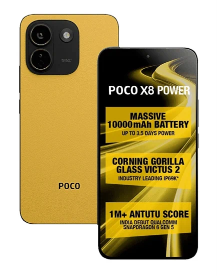 טלפון סלולרי Xiaomi Poco POCO X8 Power 6.9" 256GB 8GB RAM גלובלי