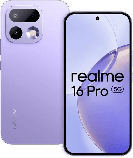 טלפון סלולרי Realme 16 Pro 6.8" 5G AMOLED 128GB 8GB RAM גלובלי