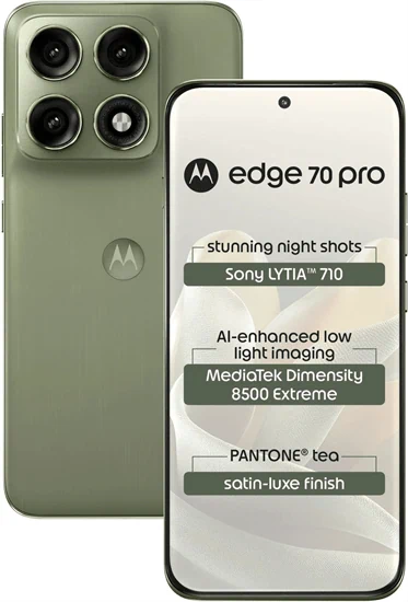 טלפון סלולרי Motorola Edge 70 Pro 5G 6.8" 256GB 8GB RAM גלובלי