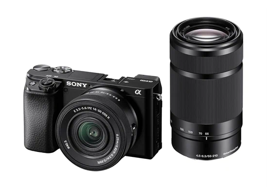מצלמה ללא מראה Sony alpha ILCE-6100X + extra SEL55210 lens